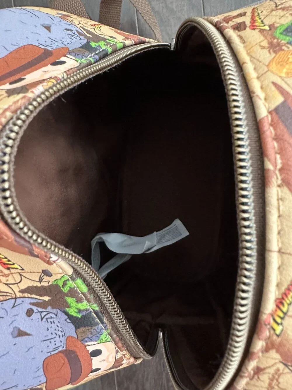 Indiana Jones Funko Pop Adventure Map Print Mini Backpack *NWT*